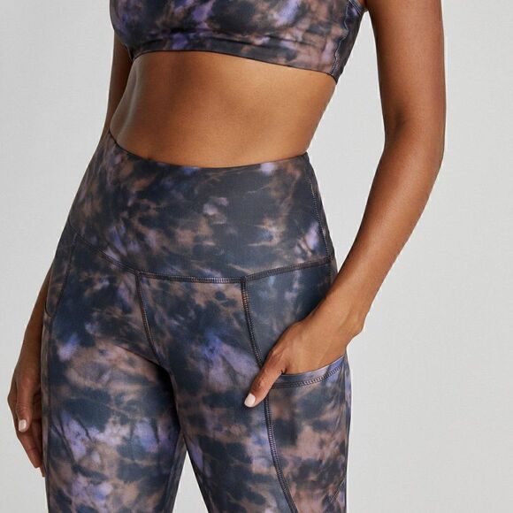 Strut This Size Small/Medium Tie Dye Legging | Purple Tie-Dye Pant *NWT* - Picture 5 of 5